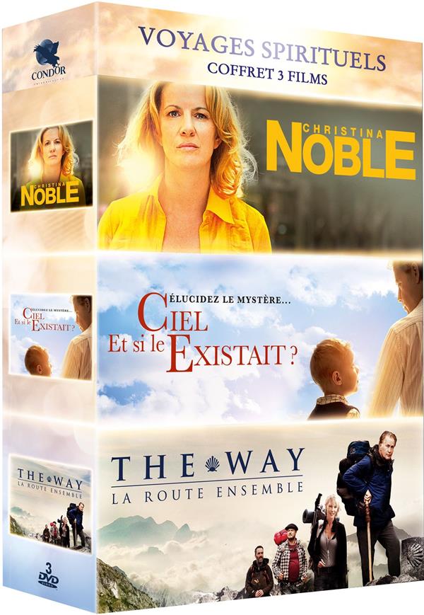 Coffret voyages spirituels 3 films : Christina Noble ; et si le ciel existait ; the way [DVD]