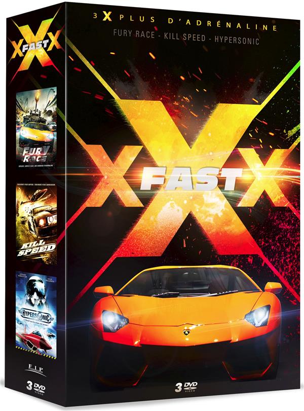 XXX Fast : Fury Race + Kill Speed + Hypersonic [DVD]