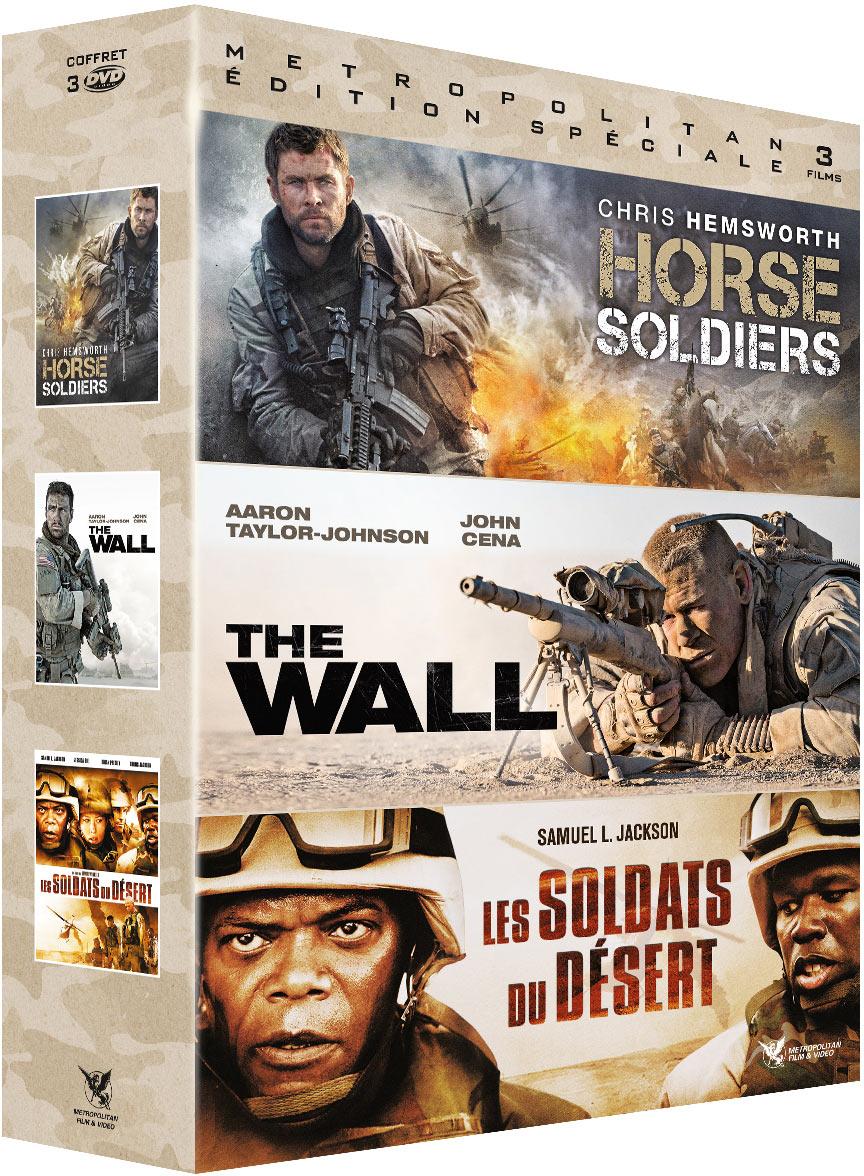 Guerres du 21e siècle : Horse Soldiers + The Wall + Les Soldats du désert [DVD]