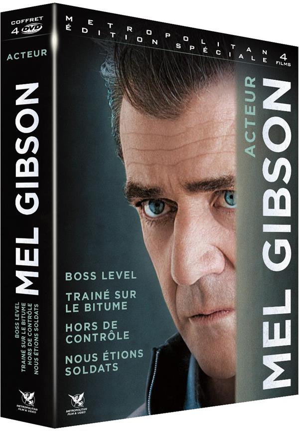 Mel Gibson : Hors de contrôle + Traîné sur le bitume + Nous étions soldats + Boss Level [DVD]