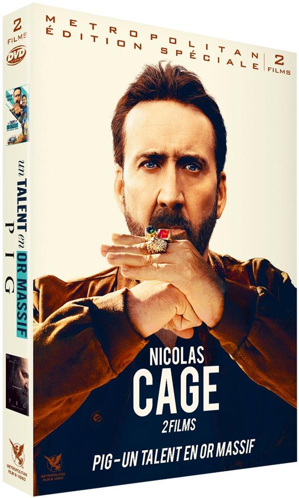Nicolas Cage - Deux films : Pig + Un talent en or massif [DVD]