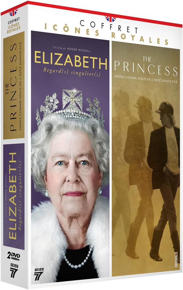 Coffret icônes royales : Elizabeth, regard(s) singulier(s) + The Princess [DVD] - flash vidéo