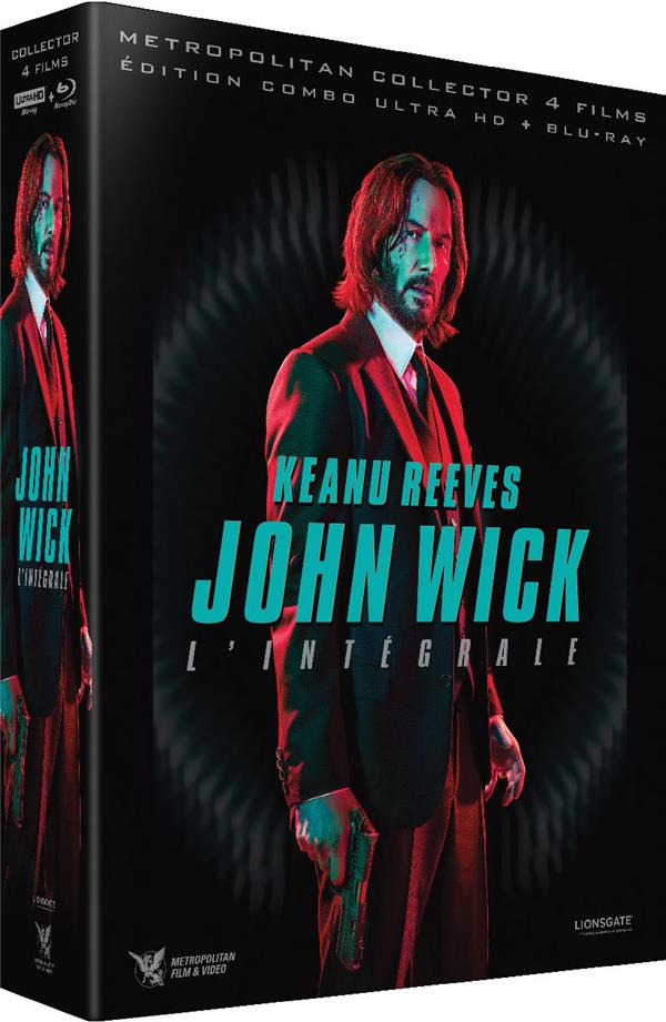 John Wick - Les 4 chapitres [4K Ultra HD]
