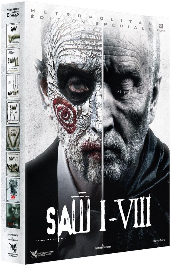 Saw : L'intégrale 8 films - Saw I-VIII [DVD]
