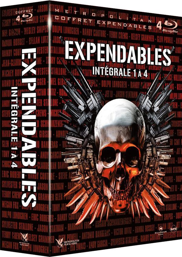 Expendables - Intégrale 1 à 4 [Blu-ray] - flash vidéo