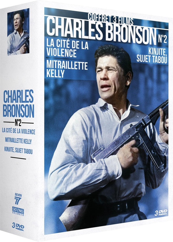 Charles Bronson - Coffret n°2 : La Cité de la violence + Mitraillette Kelly + Kinjite : Sujet tabou [DVD] - flash vidéo