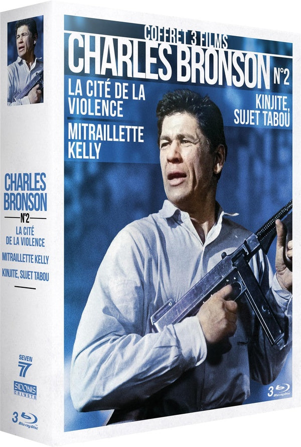 Charles Bronson - Coffret n°2 : La Cité de la violence + Mitraillette Kelly + Kinjite : Sujet tabou [Blu-ray] - flash vidéo