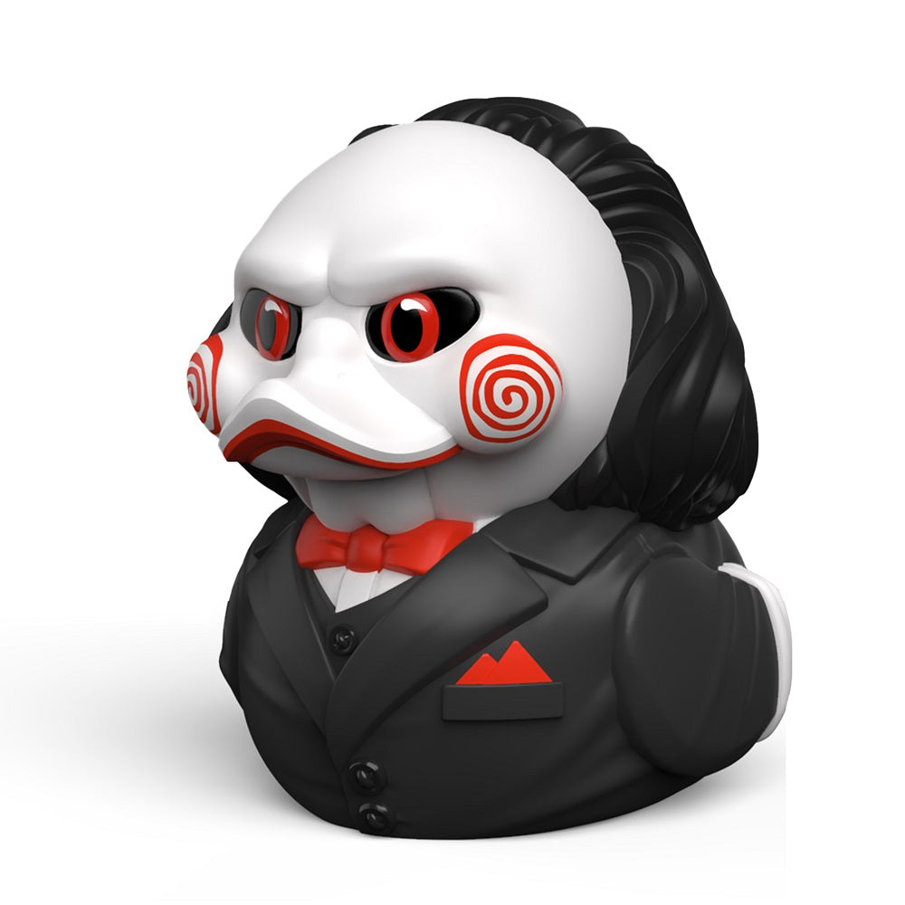 Numskull - TUBBZ Canard de bain - Saw - Billy The Puppet (Première Édition) - 9cm - flash vidéo