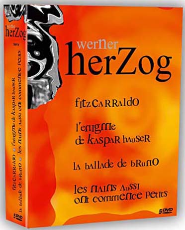 Werner Herzog - Fitzcarraldo + L'énigme de Kaspar Hauser + La ballade de Bruno + Les nains aussi ont commencé petits [DVD]