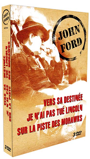 3 grands films de John Ford : Vers sa destinée + Je n'ai pas tué Lincoln + Sur la piste des Mohawks [DVD]