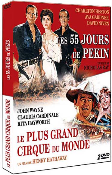 Les 55 jours de Pékin + Le plus grand cirque du monde [DVD]