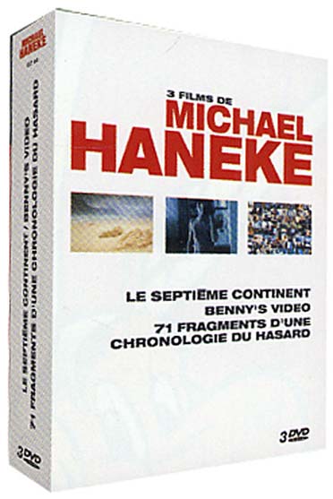 3 films de Michael Haneke - Le septième continent + Benny's Video + 71 fragments d'une chronologie du hasard [DVD]