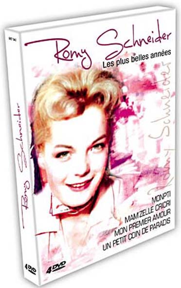 Romy Schneider - Les plus belles années - Monpti + Mam'zelle Cricri + Mon premier amour + Un petit coin de Paradis [DVD]