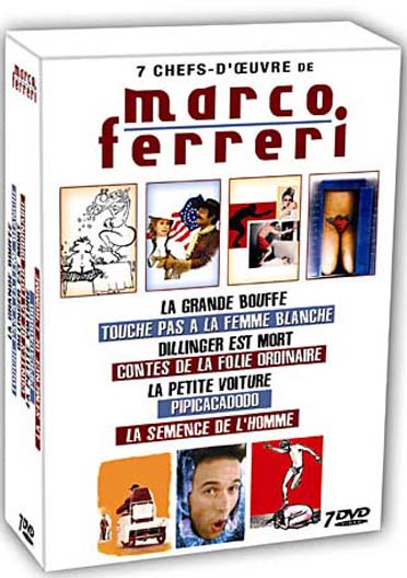 Marco Ferreri - Coffret - 7 chefs-d'oeuvre de Marco Ferreri [DVD]