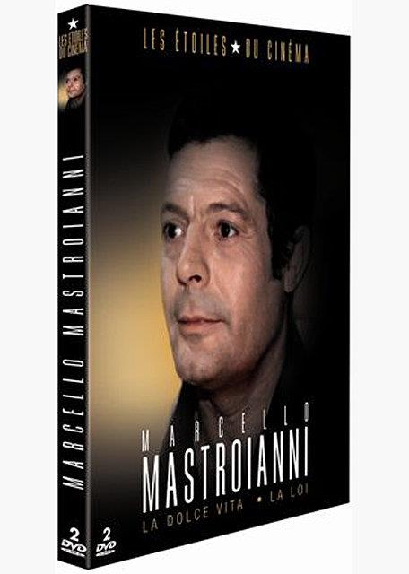 Les Etoiles du cinema : Marcello Mastroianni : La dolce vita + La loi [DVD]