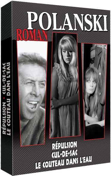 3 films de Roman Polanski : Répulsion + Cul-de-sac + Le couteau dans l'eau [DVD]