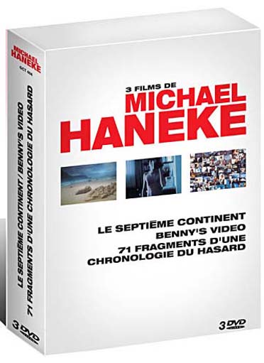 3 films de Michael Haneke - Le septième continent + Benny's Video + 71 fragments d'une chronologie du hasard [DVD]
