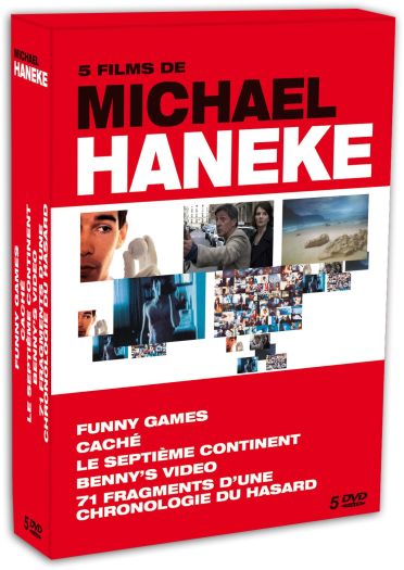 5 films de Michael Haneke : Funny Games + Caché + Le septième continent + Benny's Video + 71 fragments d'une chronologie du hasard [DVD]