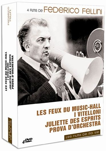 4 films de Federico Fellini : Les Feux du music-hall + I Vitelloni + Juliette des esprits + Prova d'orchestra [DVD]