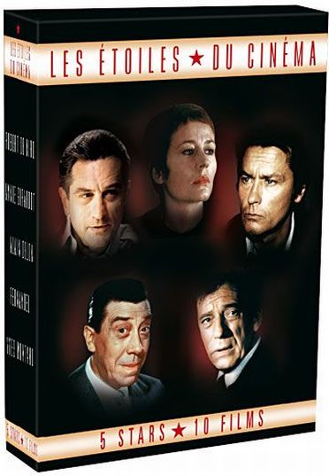 Coffret les étoiles du cinéma : la menace ; clair de femme ; le bon roi Dagobert ; Dynamite Jack ; elle cause plus elle [DVD]