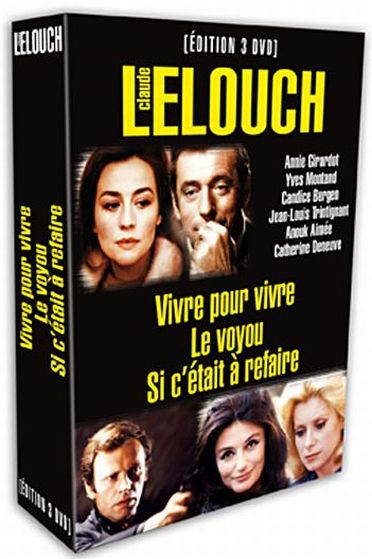 Claude Lelouch - Coffret - Vivre sa vie + Le voyou + Si c'était à refaire [DVD]