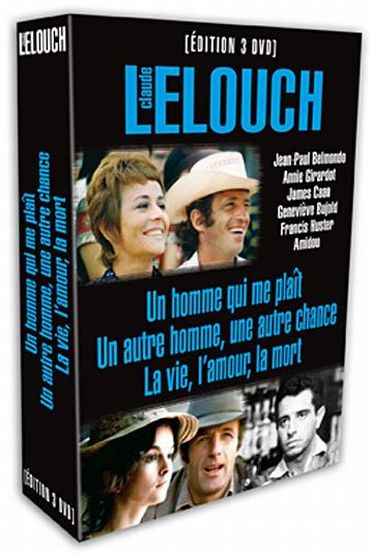 Claude Lelouch - Coffret - Un homme qui me plaît + Un autre homme, une autre chance + La vie, l'amour, la mort [DVD]