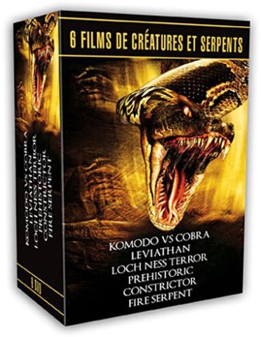 6 films de créatures et serpents [DVD]