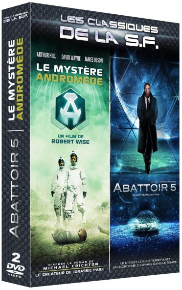 Les classiques de la s.f. - Coffret - Le mystère Andromède + Abattoir 5 [DVD]