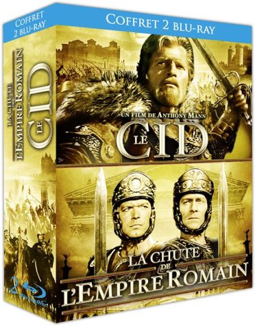 Anthony Mann : Le Cid + La chute de l'empire romain [Blu-ray]
