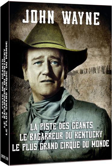 John Wayne - Coffret n° 2 : La Piste des géants + Le Bagarreur du Kentucky + Le Plus grand cirque du monde [DVD]