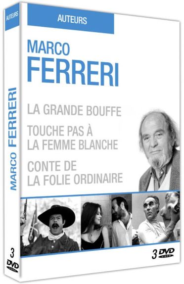 Marco Ferreri : Touche pas à la femme blanche ! + Conte de la folie ordinaire + La grande bouffe [DVD]