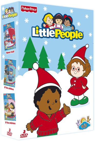 Coffret Little people : Little people fête noël ; Little people et les métiers ; Little people et les animaux [DVD]