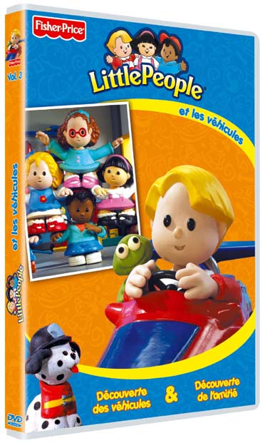 Little people, vol. 3 : découverte des métiers ; découverte des véhicules [DVD]