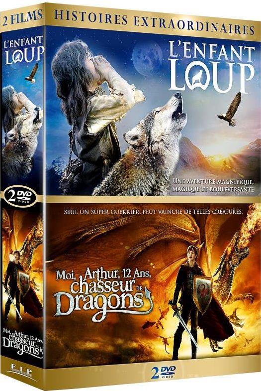 L'Enfant loup + Moi, Arthur, 12 ans, chasseur de Dragons [DVD] - flash vidéo