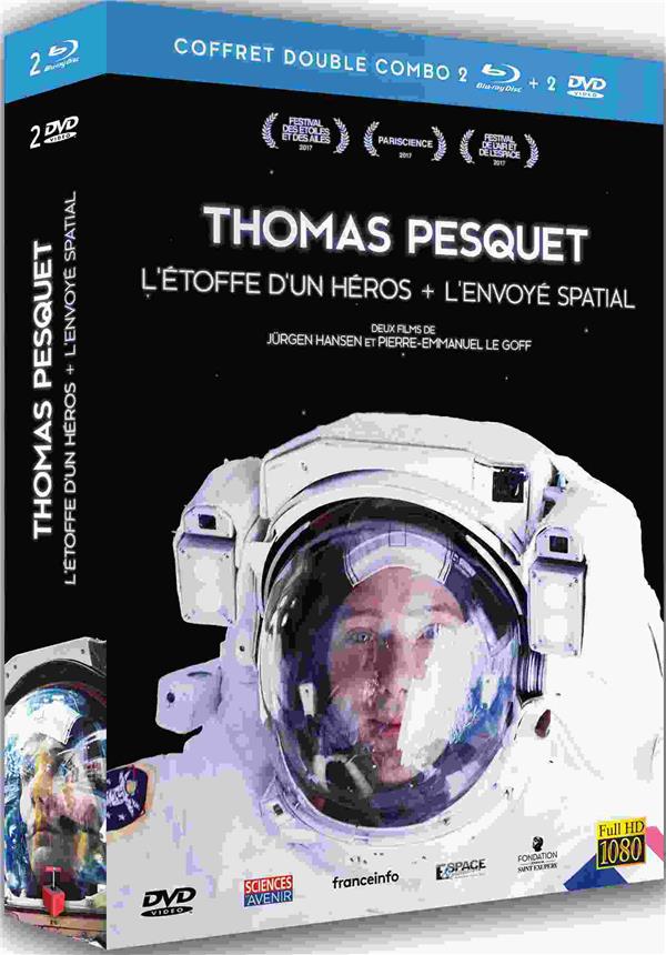 Thomas Pesquet : L'étoffe d'un héros + L'envoyé spatial [Blu-ray] - flash vidéo