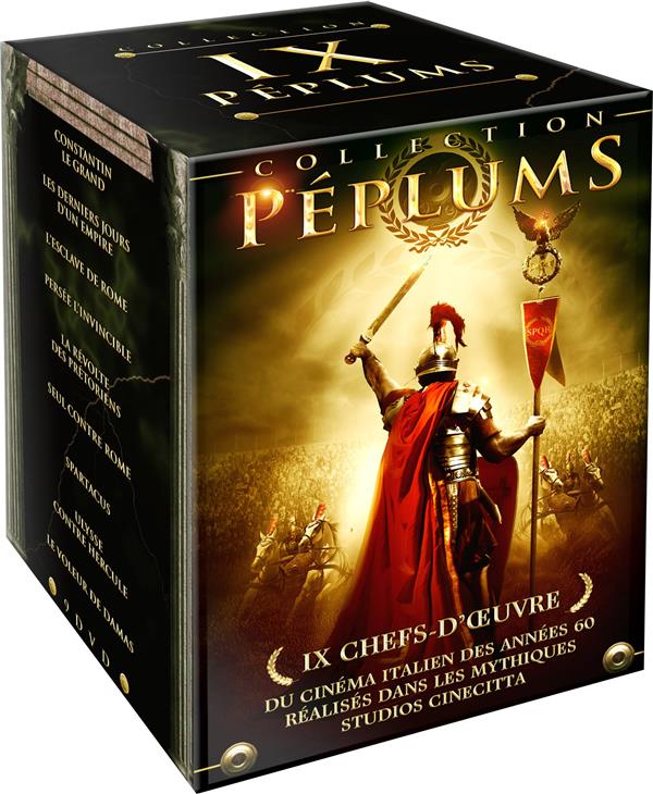 Collection Péplums : IX chefs-d'oeuvre du cinéma italien des années 60 [DVD] - flash vidéo