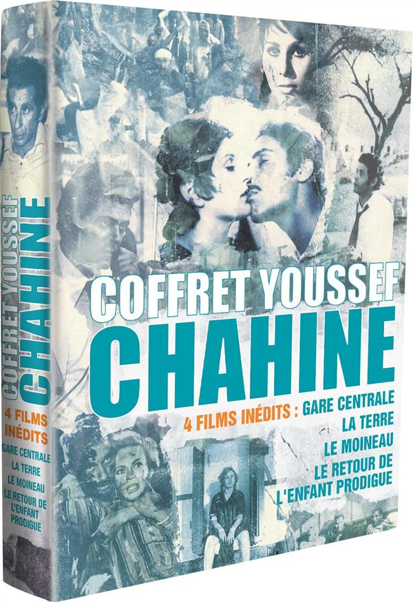 Coffret Youssef Chahine - 4 films inédits - Gare centrale + La terre + Le moineau + Le retour de l'enfant prodigue [DVD]