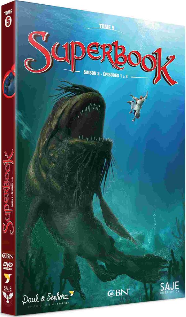 Superbook Tome 5 : Saison 2, épisodes 1 à 3 [DVD]