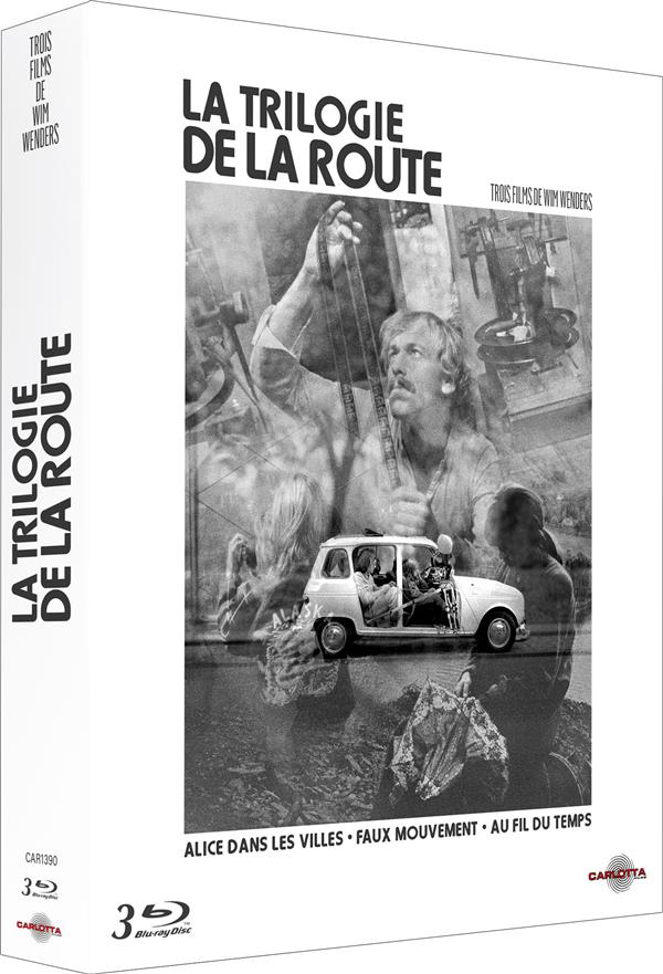 La Trilogie de la route - Trois films de Wim Wenders : Alice dans les villes + Faux mouvement + Au fil du temps [Blu-ray] - flash vidéo