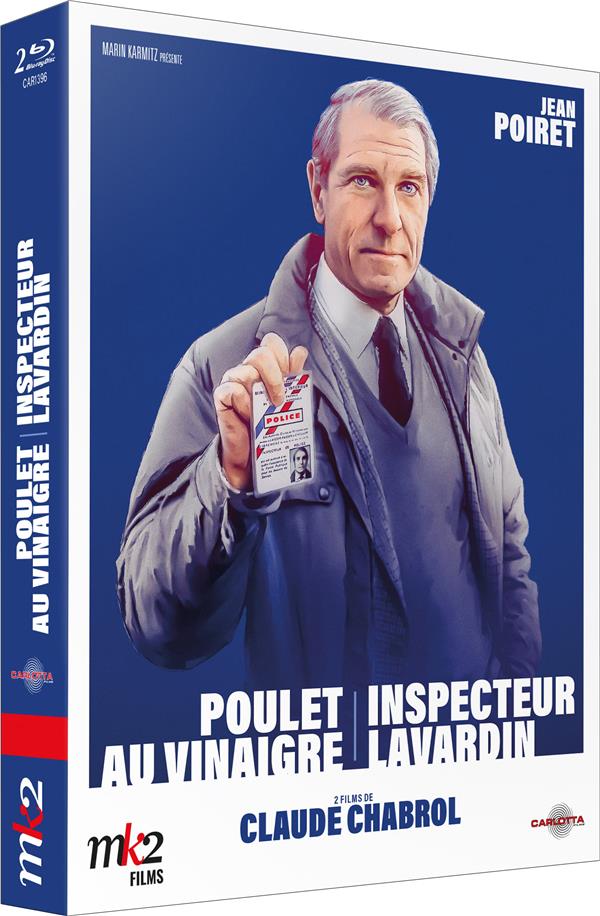 Claude Chabrol - 2 films : Inspecteur Lavardin + Poulet au vinaigre [Blu-ray] - flash vidéo
