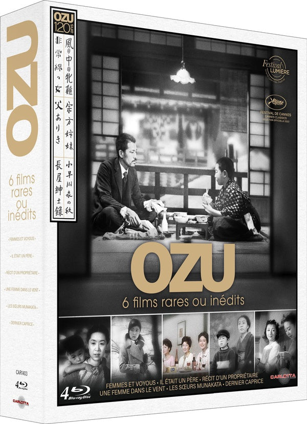 Ozu - 6 films rares ou inedits [Blu-ray] - flash vidéo