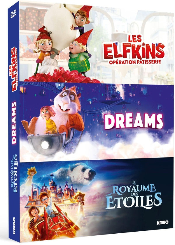 Les Elfkins - Opération pâtisserie + Dreams + Le Royaume des étoiles [DVD]