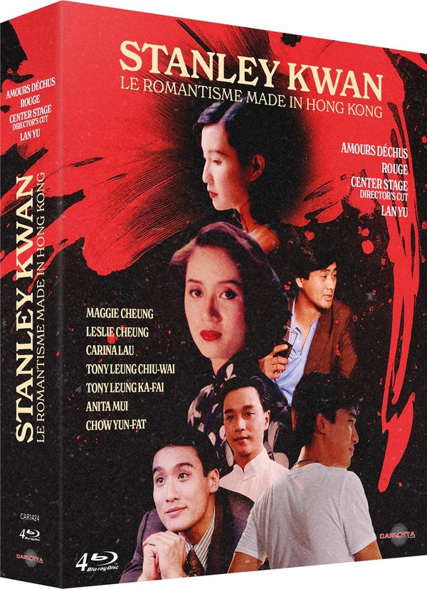 Stanley Kwan - Le Romantisme made in Hong Kong : Amours déchus + Rouge + Center Stage (Directo's Cut) + Lan yu [Blu-ray] - flash vidéo