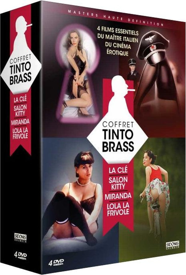 Tinto Brass - Coffret 4 films : Salon Kitty + La Clé + Miranda + Monella - Lola la frivole [DVD] - flash vidéo