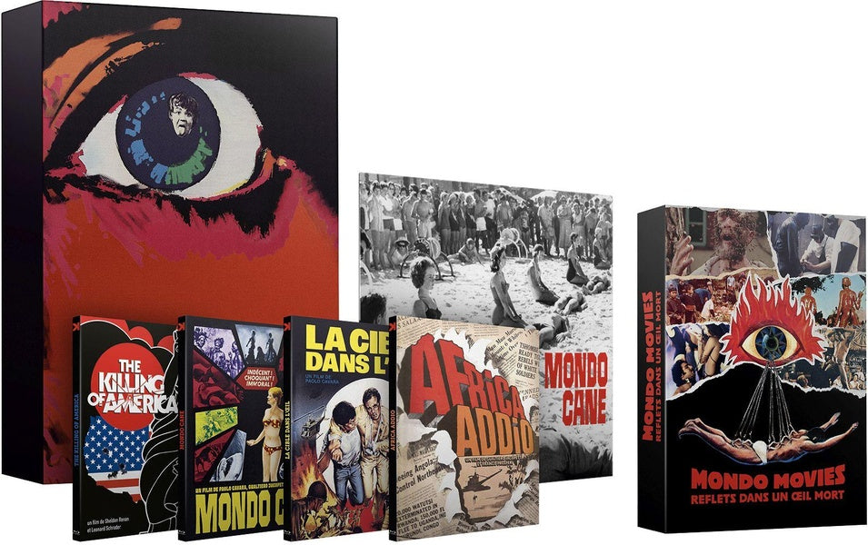 Mondo Movies - Coffret 4 films : Mondo cane + Adieu Afrique + La Cible dans l'oeil + The Killing of America [Blu-ray]
