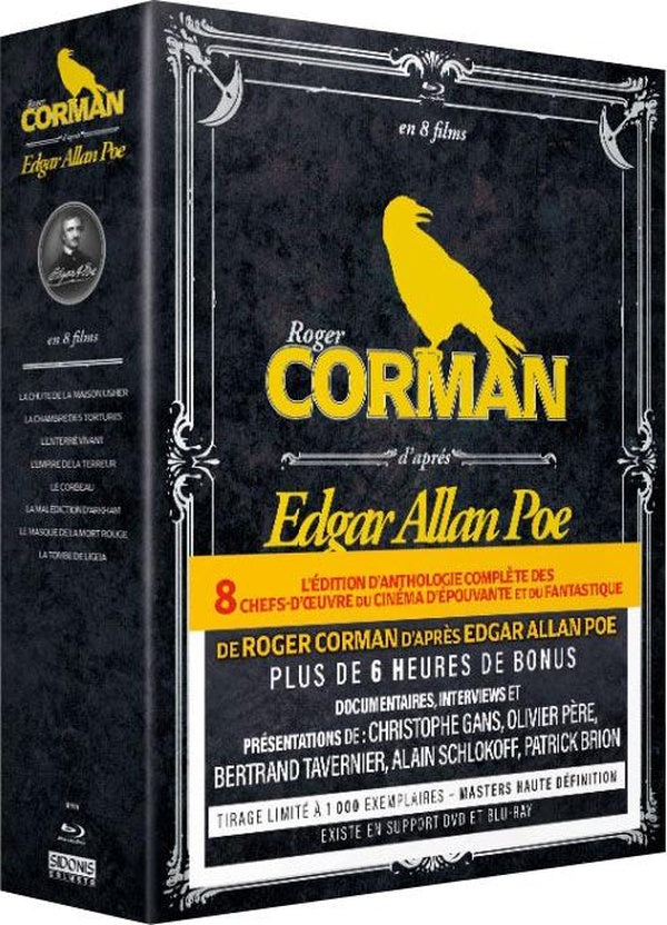 Roger Corman d'après Edgar Allan Poe en 8 films [Blu-ray]