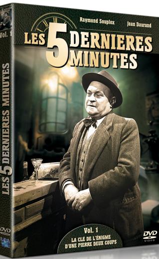 Les 5 dernières minutes, Raymond Souplex, vol. 1, 2 épisodes : la clé de l'énigme ; d'une pierre deux coups [DVD]