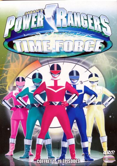 Power Rangers, time force, 19 épisodes [DVD]