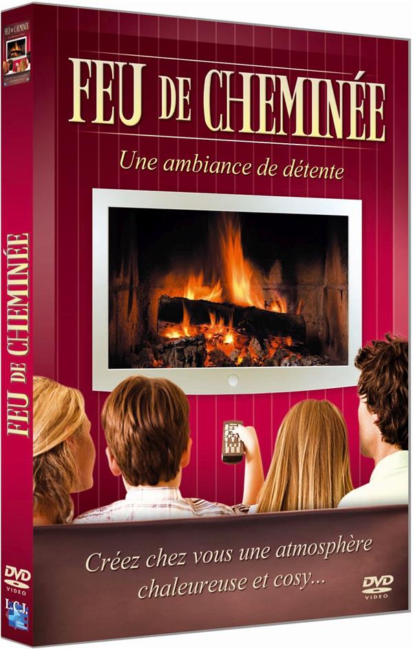 Feu de cheminée, une ambiance de détente [DVD]