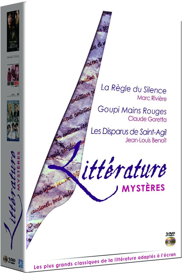 Littérature mystères : La règle du silence + Goupi mains rouges + Les disparus de Saint-Agil [DVD]